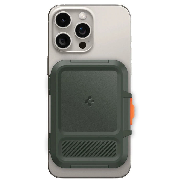 Spigen Lock Fit MagSafe Card Case - Green