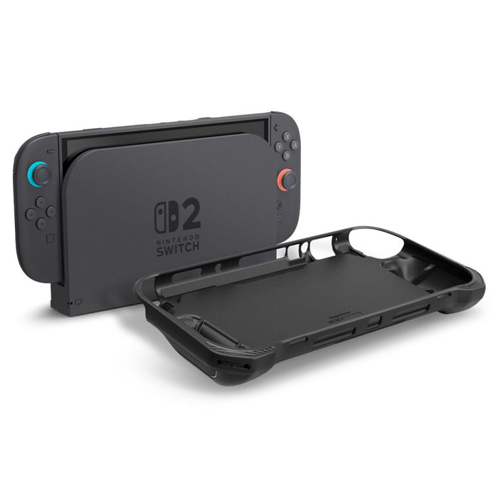 Spigen Rugged Armor Case for Nintendo Switch 2 - Matte Black
