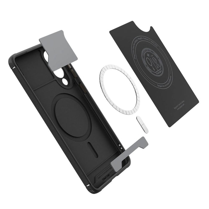 Spigen Core Armor Mag Case with MagSafe for Samsung Galaxy S25 Edge - Black