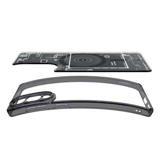 Spigen Ultra Hybrid Mag Case with MagSafe for Samsung Galaxy S25 Edge with Print - Black