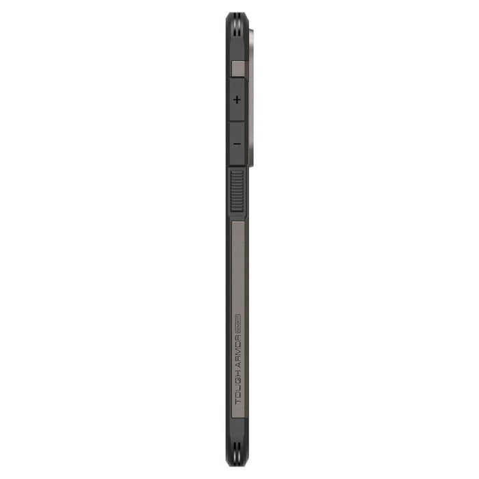 Spigen Tough Armor MagSafe Case for Samsung Galaxy S25 Edge - Gray/Black