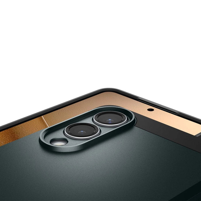 Spigen Tough Armor MagSafe Case for Samsung Galaxy S25 Edge - Green/Black