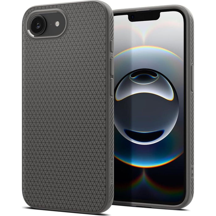 Spigen Liquid Air Case for iPhone 16e / 17e - Gray
