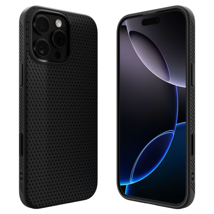 Spigen Liquid Air ”T” MagSafe Case for iPhone 16 Pro Max - Matte Black