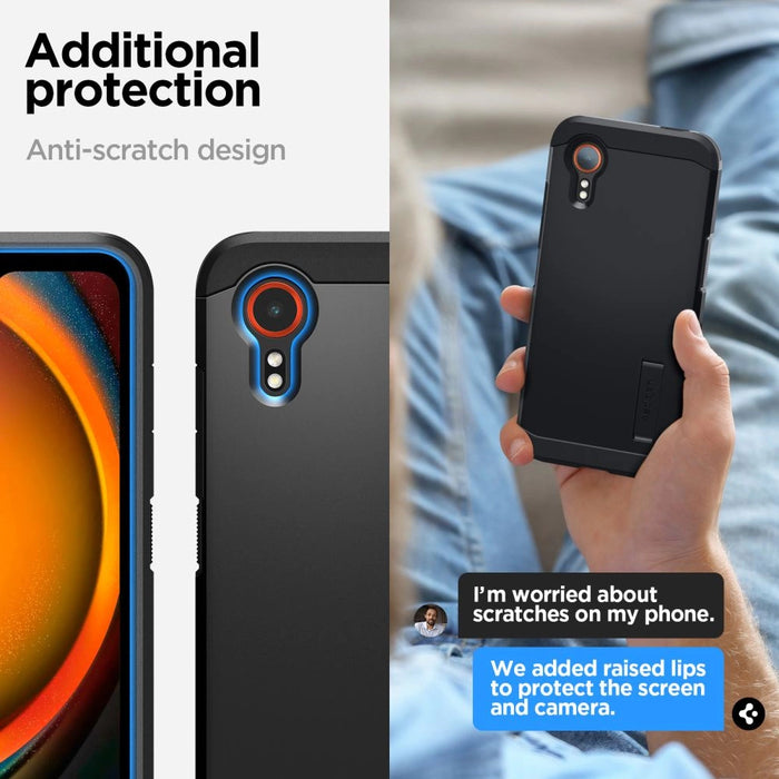 Spigen Tough Armor Case for Samsung Galaxy Xcover 7 Pro - Black