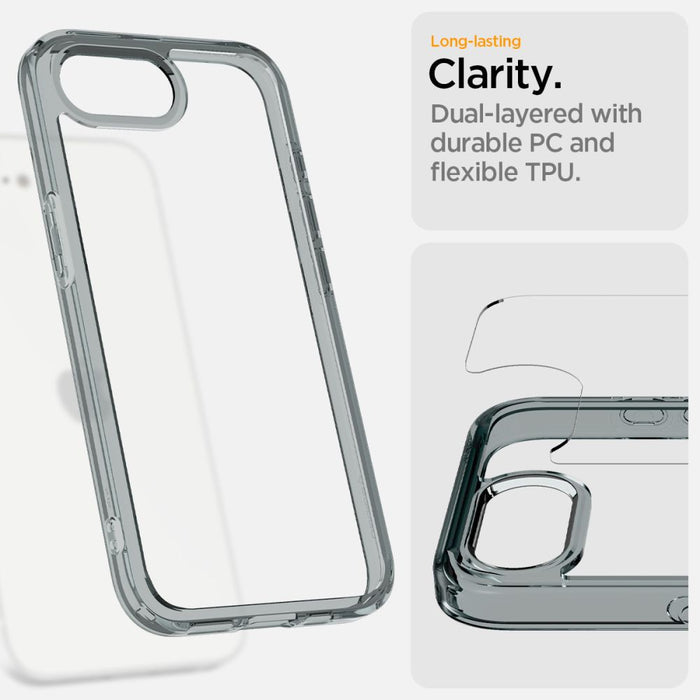 Spigen Ultra Hybrid Case for iPhone 16e / 17e - Gray