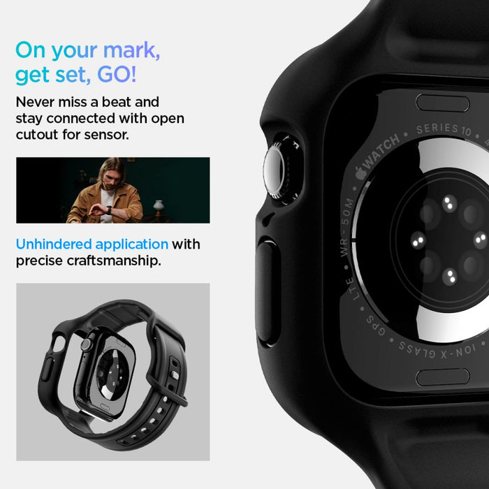 Spigen Vault Pro Strap for Apple Watch 42mm - Matte Black