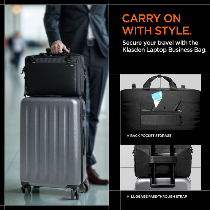 Spigen KD300 Laptop Bag - Black