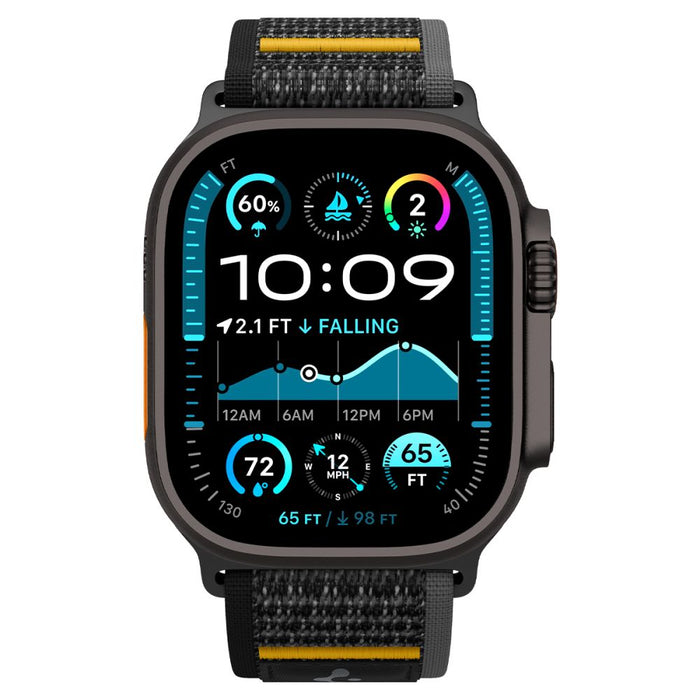 Spigen Athlex Air Strap for Apple Watch 44 / 45 / 46 / 49 mm - Black