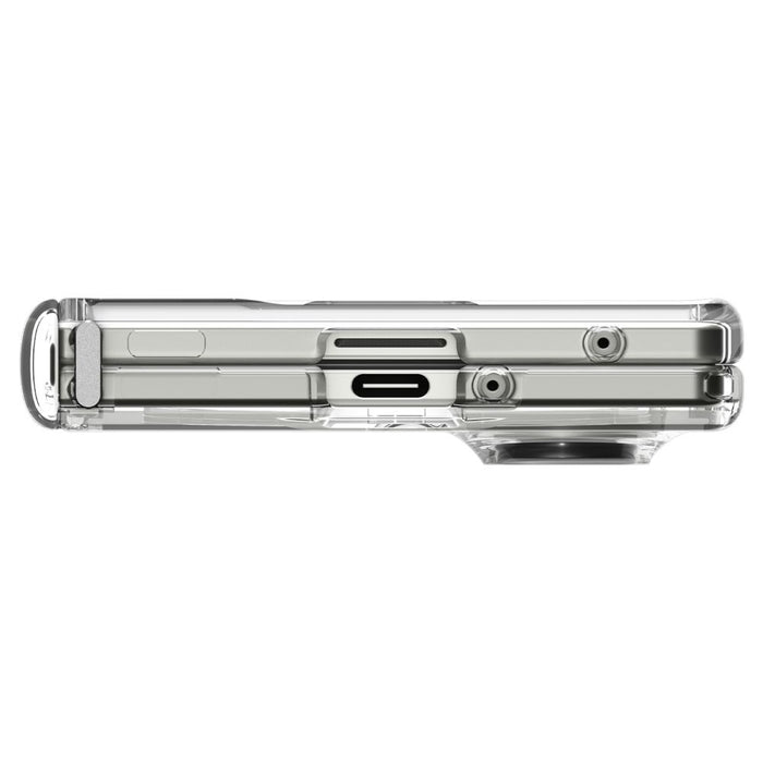 Spigen Tough Armor Pro Mag MagSafe Case for Samsung Galaxy Z Fold 7 - Clear and White