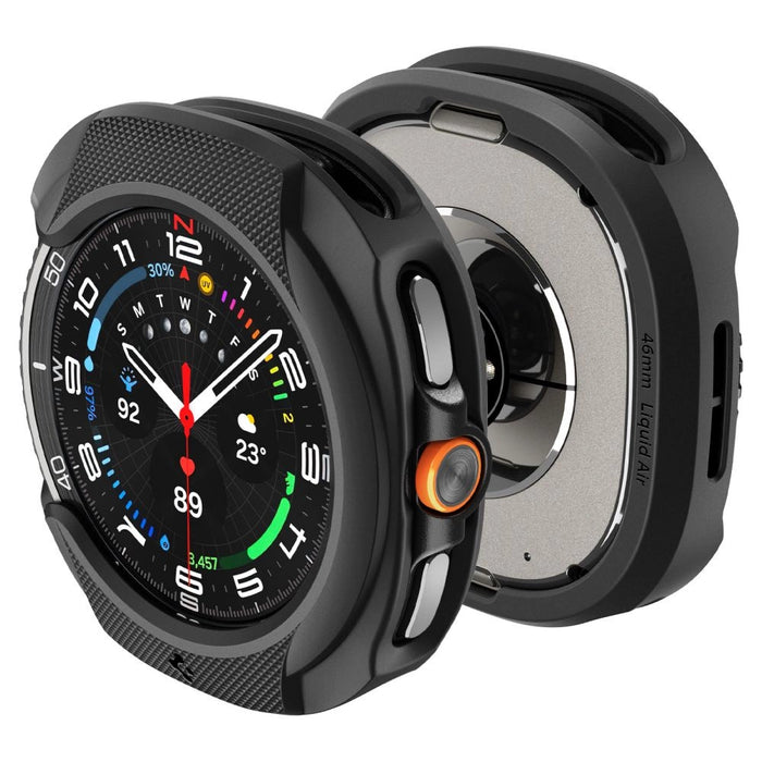 Spigen Liquid Air Case for Samsung Galaxy Watch 8 Classic 46mm - Black