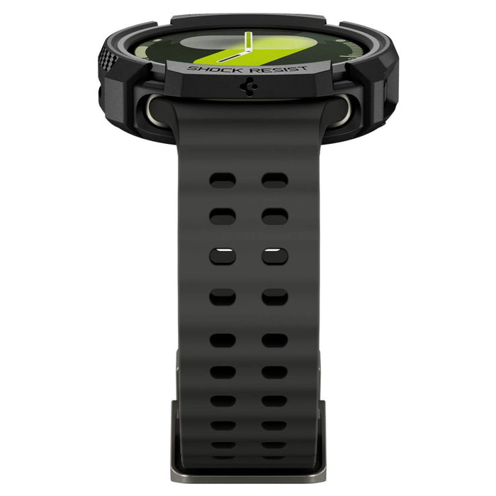 Spigen Rugged Armor Case for Samsung Galaxy Watch 8 40mm - Matte Black