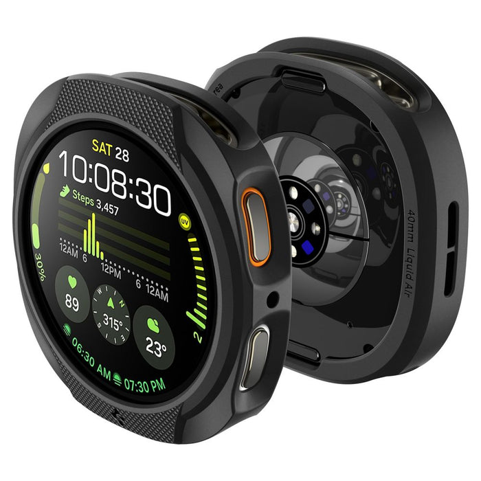 Spigen Liquid Air Case for Samsung Galaxy Watch 8 40mm - Matte Black