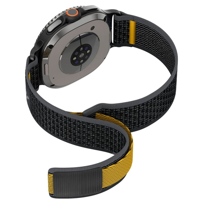 Spigen Athlex Air Strap for Samsung Galaxy Watch 40/44/46mm - Black and Yellow