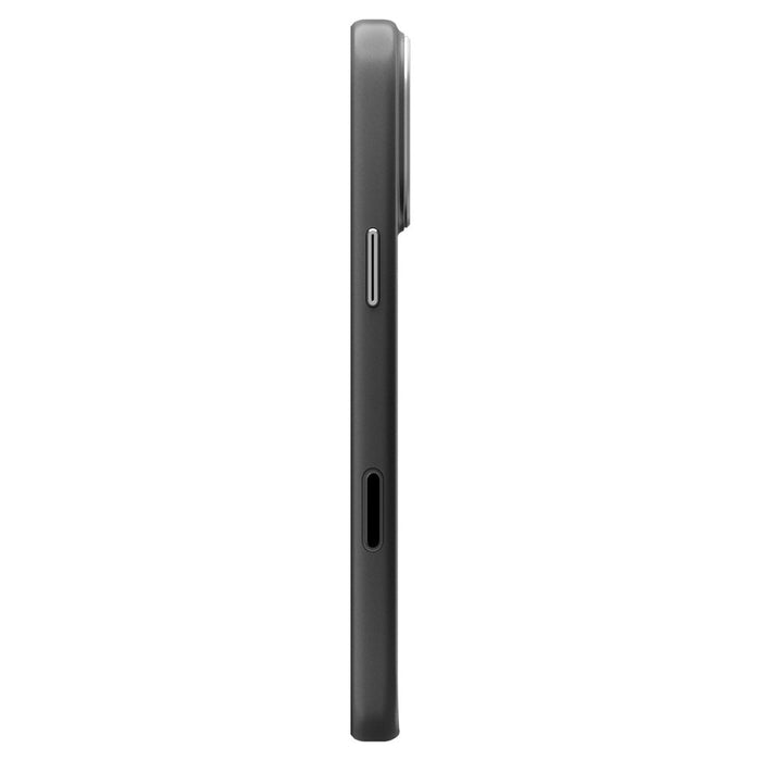Spigen Enzo Aramid "T" MagSafe Case for iPhone 17 Pro - Black and Silver