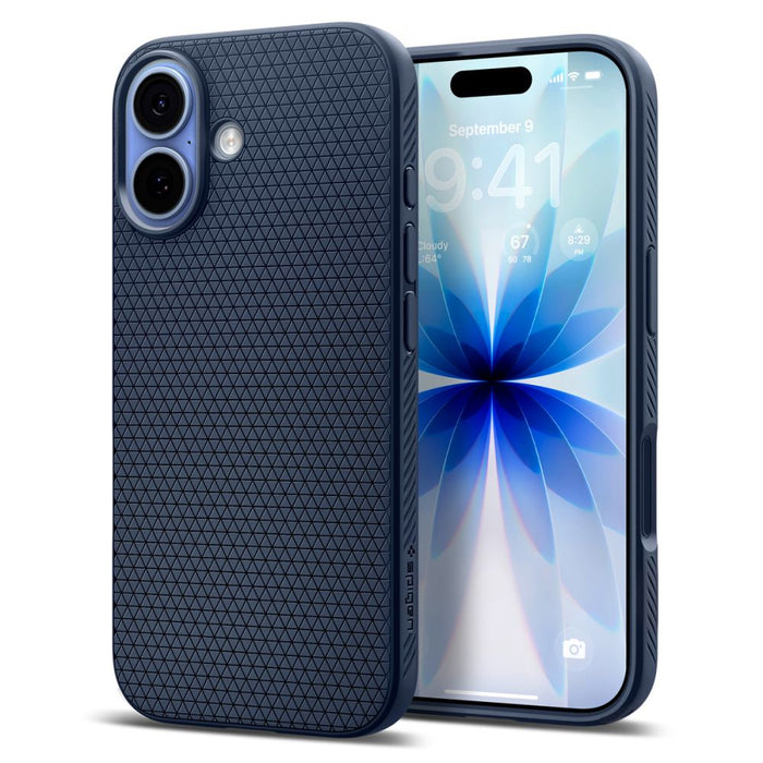 Spigen Liquid Air Case for iPhone 17 - Blue