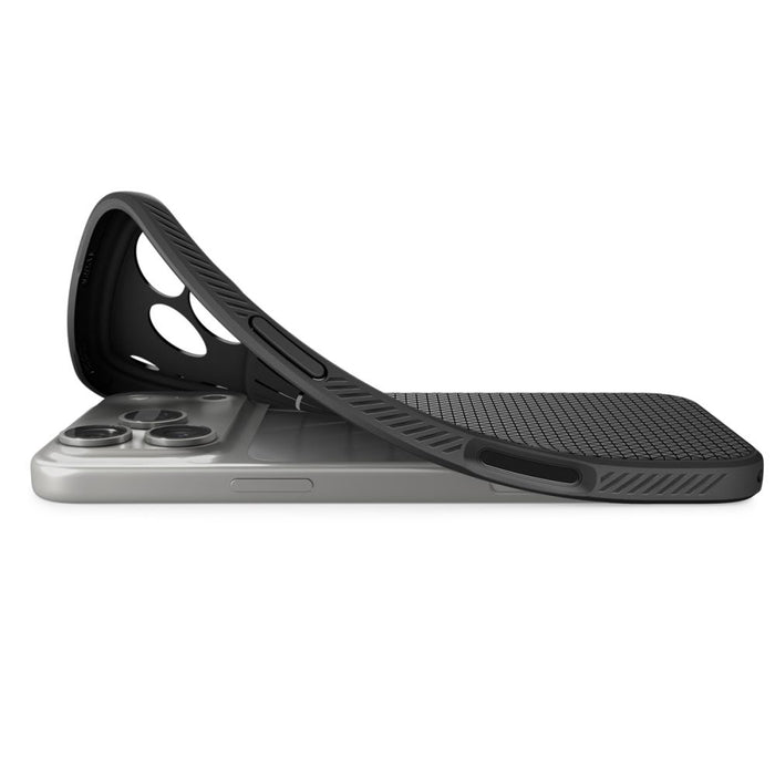 Spigen Liquid Air Case for iPhone 17 Pro Max - Matte Black
