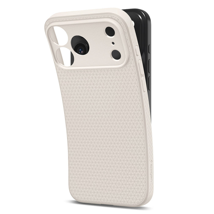 Spigen Liquid Air case for iPhone 17 Pro - titanium