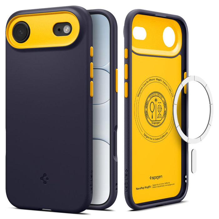 Spigen Nano Pop MagSafe Case for iPhone 17 Air - Navy Blue