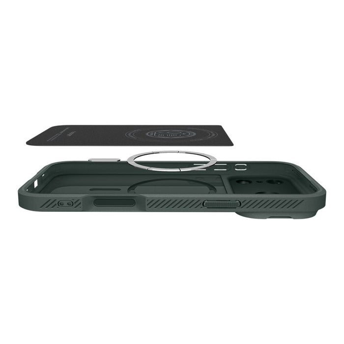 Spigen Optik Armor MagSafe Case for iPhone 17 Pro - Green