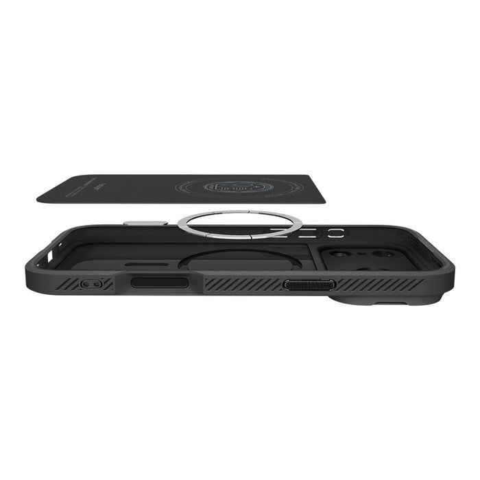 Spigen Optik Armor MagSafe case for iPhone 17 Pro - black