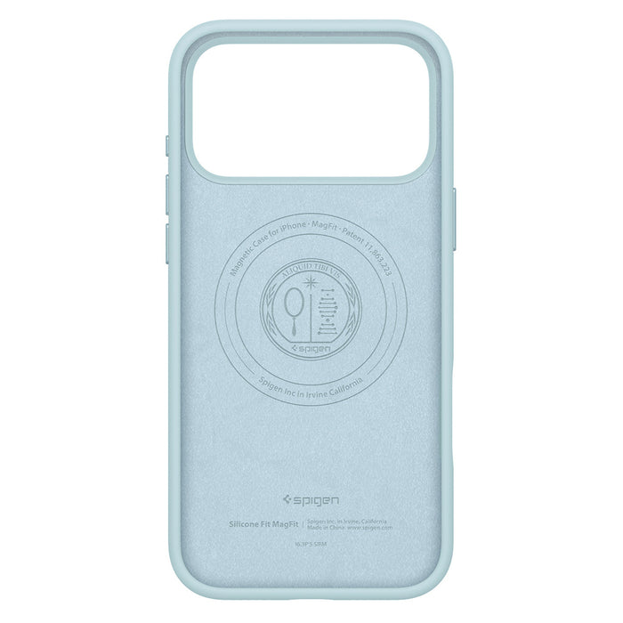 Spigen Silicone Fit MagSafe Case for iPhone 17 Pro Max - Blue
