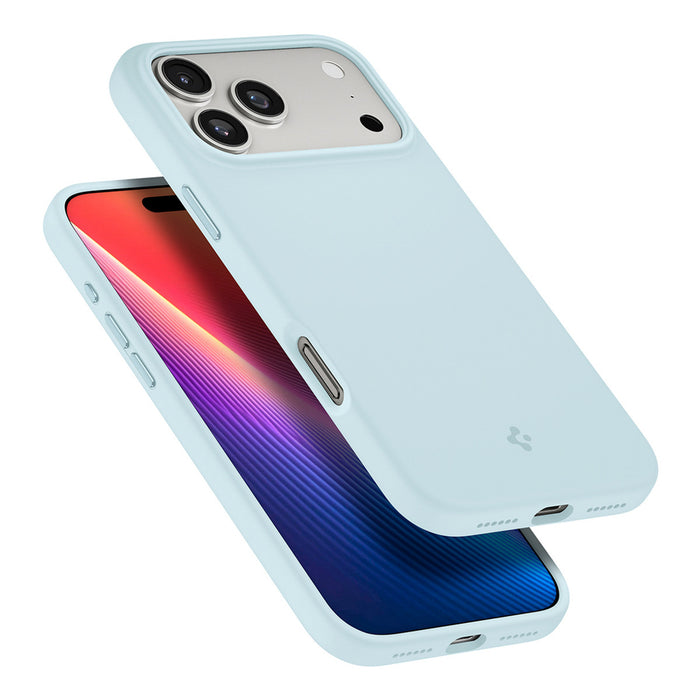 Spigen Silicone Fit MagSafe Case for iPhone 17 Pro Max - Blue