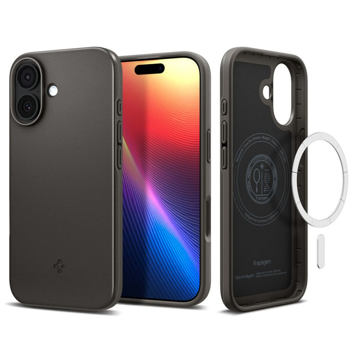 Spigen Thin Fit MagSafe Case for iPhone 17 - Gray