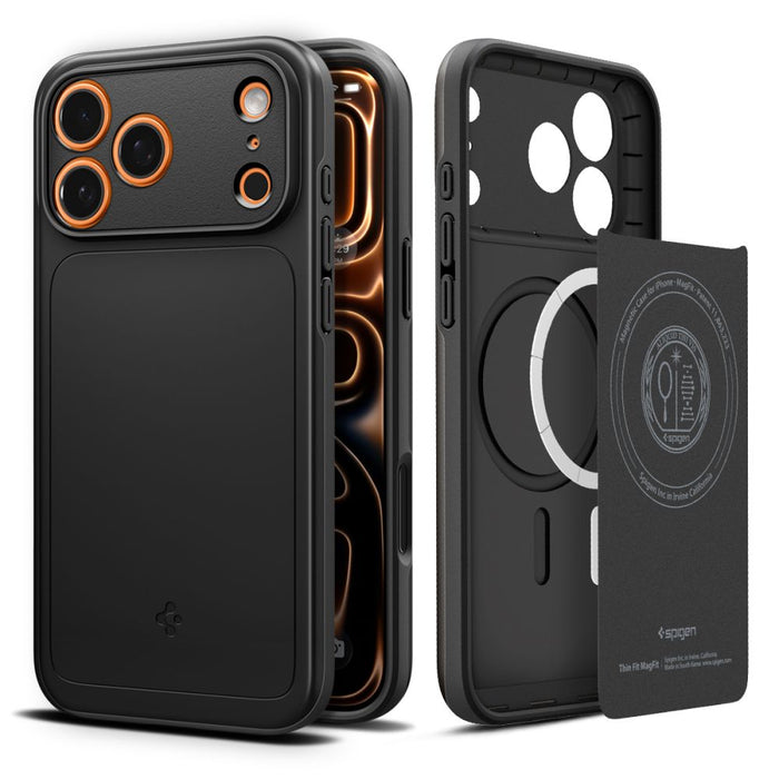 Spigen Thin Fit MagSafe Case for iPhone 17 Pro - Black
