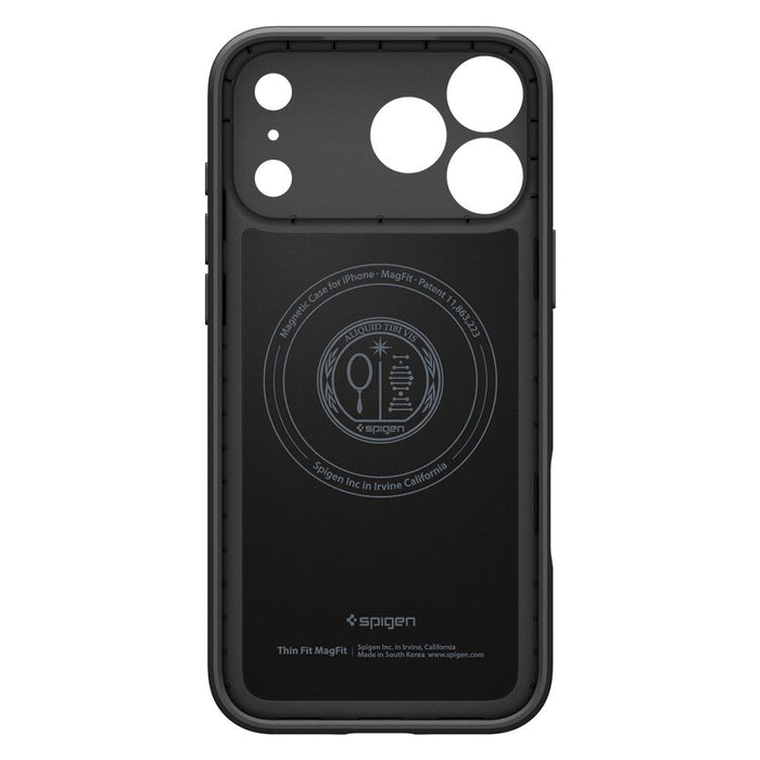 Spigen Thin Fit MagSafe Case for iPhone 17 Pro - Black