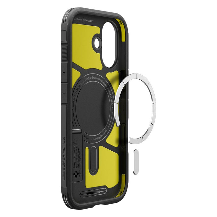 Spigen Tough Armor "T" MagSafe case for iPhone 17 - black