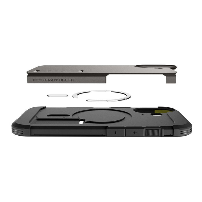 Spigen Tough Armor "T" MagSafe Case for iPhone 17 - Gray