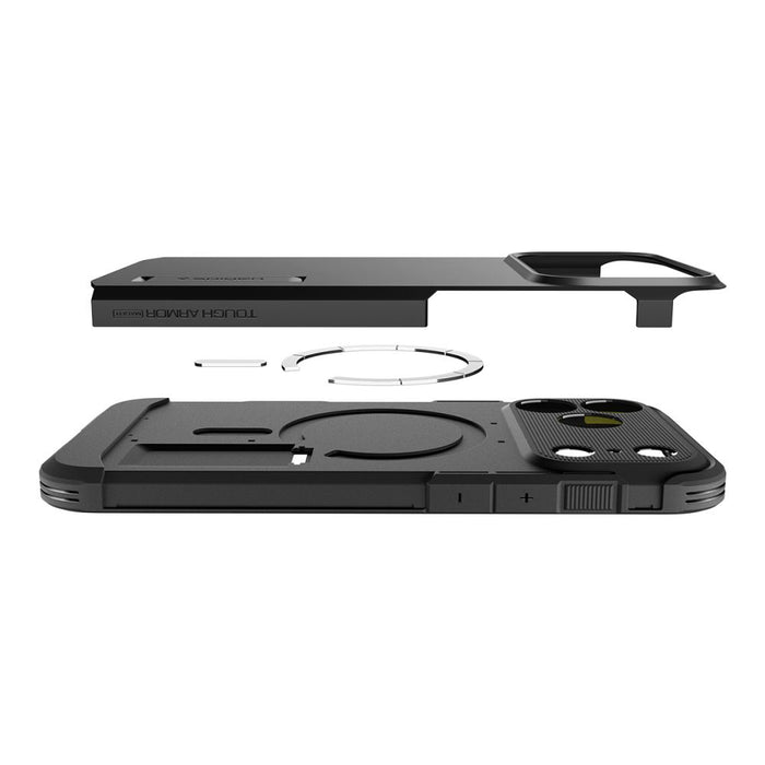 Spigen Tough Armor "T" MagSafe case for iPhone 17 Pro - black