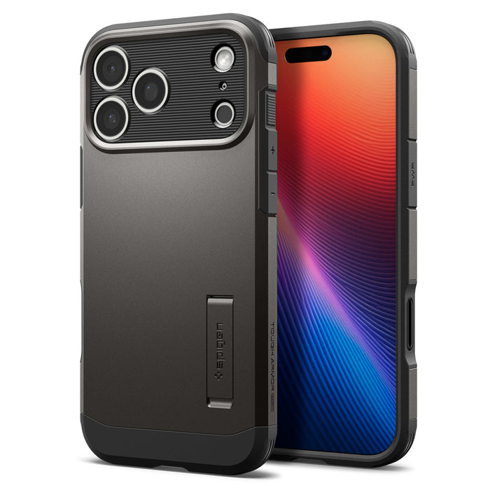 Spigen Tough Armor "T" MagSafe Case for iPhone 17 Pro Max - Gray