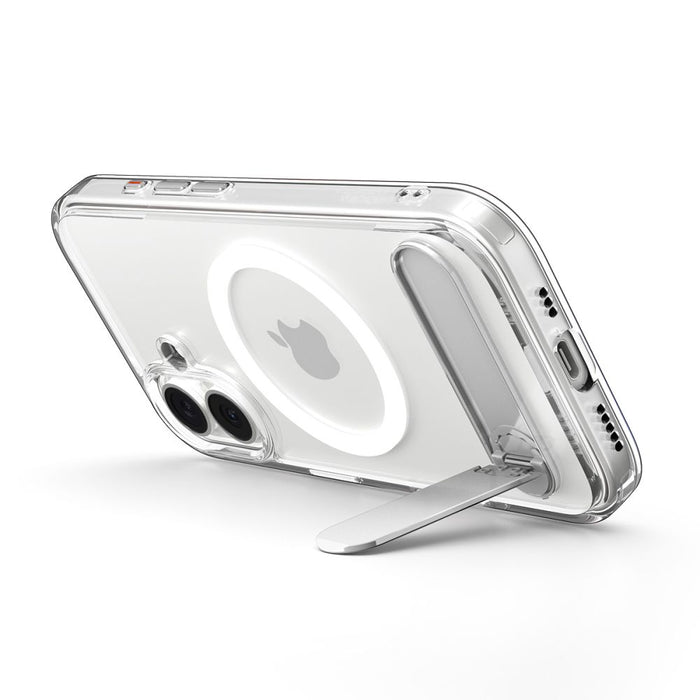 Spigen Ultra Hybrid "S" MagSafe Case for iPhone 17 - Clear and White