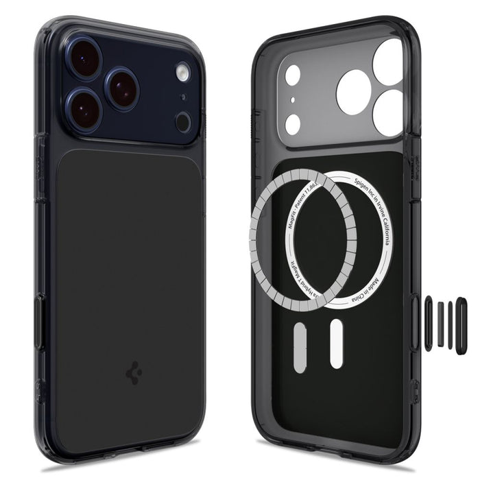 Spigen Ultra Hybrid "T" MagSafe Case for iPhone 17 Pro - Matte Black