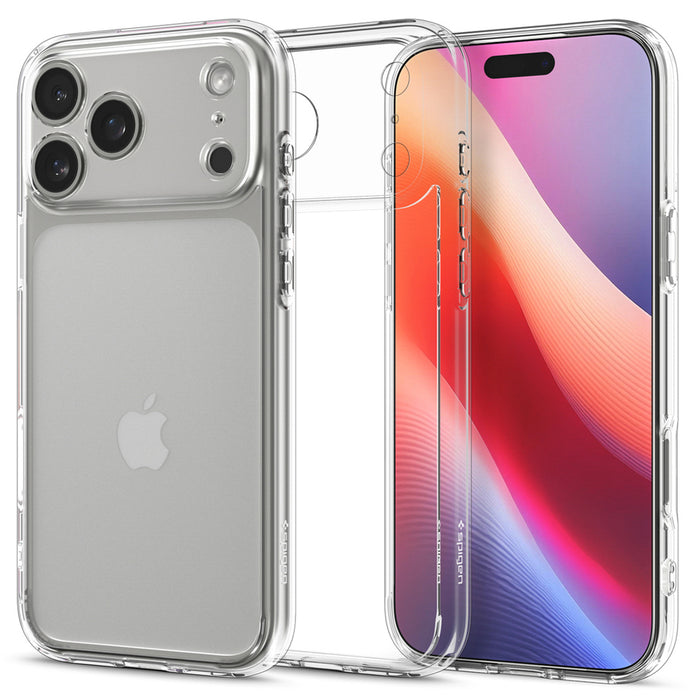 Spigen Ultra Hybrid Case for iPhone 17 Pro - Transparent
