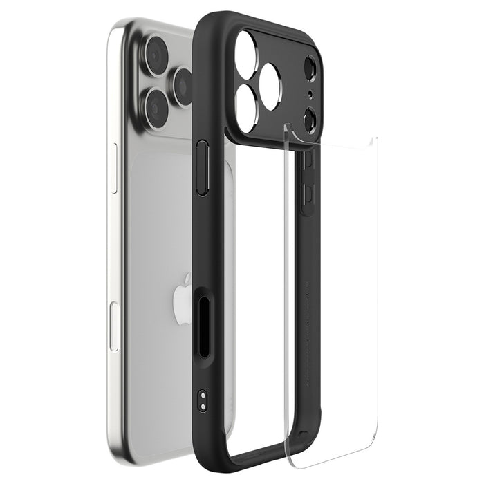 Spigen Ultra Hybrid Case for iPhone 17 Pro - Matte Black