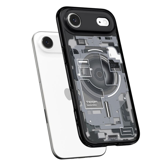 Spigen Ultra Hybrid MagSafe case for iPhone 17 Air Zero One - black