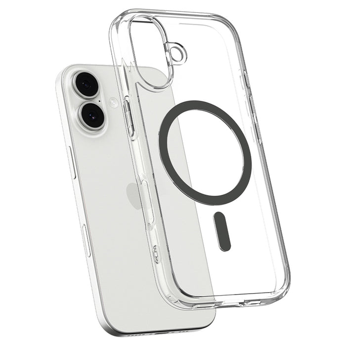 Spigen Ultra Hybrid MagSafe Case for iPhone 17 - Clear Gray