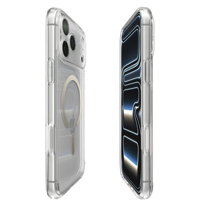 Spigen Ultra Hybrid MagSafe Case for iPhone 17 Pro Max - Transparent Gold