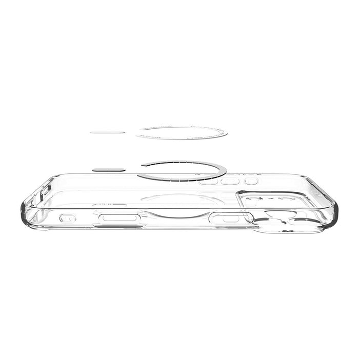 Spigen Ultra Hybrid MagSafe Case for iPhone 17 Pro Max - Clear and White