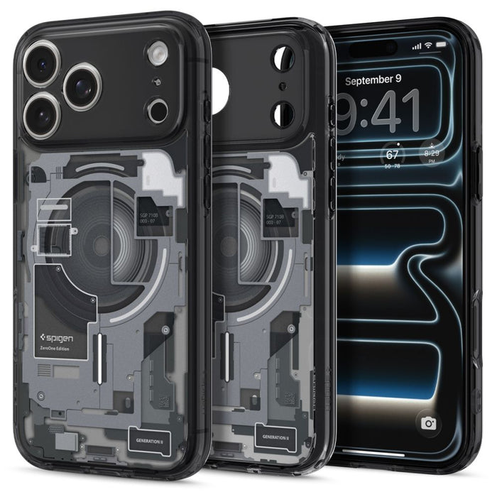 Spigen Ultra Hybrid MagSafe Case for iPhone 17 Pro Max Neo One - Black