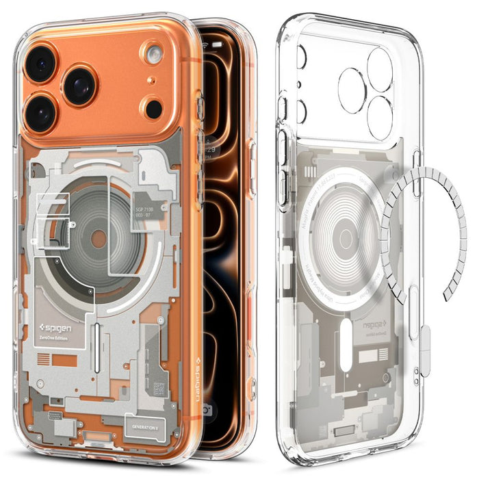 Spigen Ultra Hybrid MagSafe case for iPhone 17 Pro Max Neo One - titanium