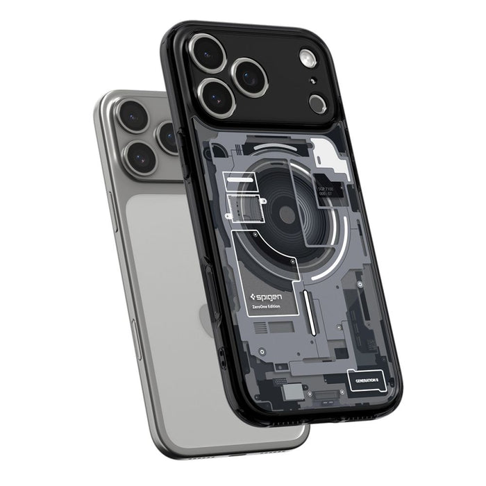Spigen Ultra Hybrid MagSafe Case for iPhone 17 Pro Zero One - Black