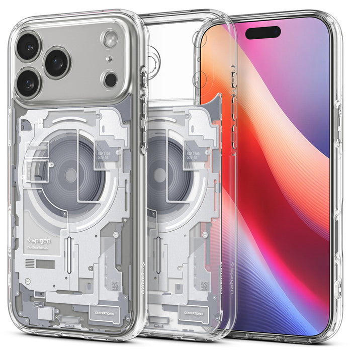 Spigen Ultra Hybrid MagSafe Case for iPhone 17 Pro Zero One - White