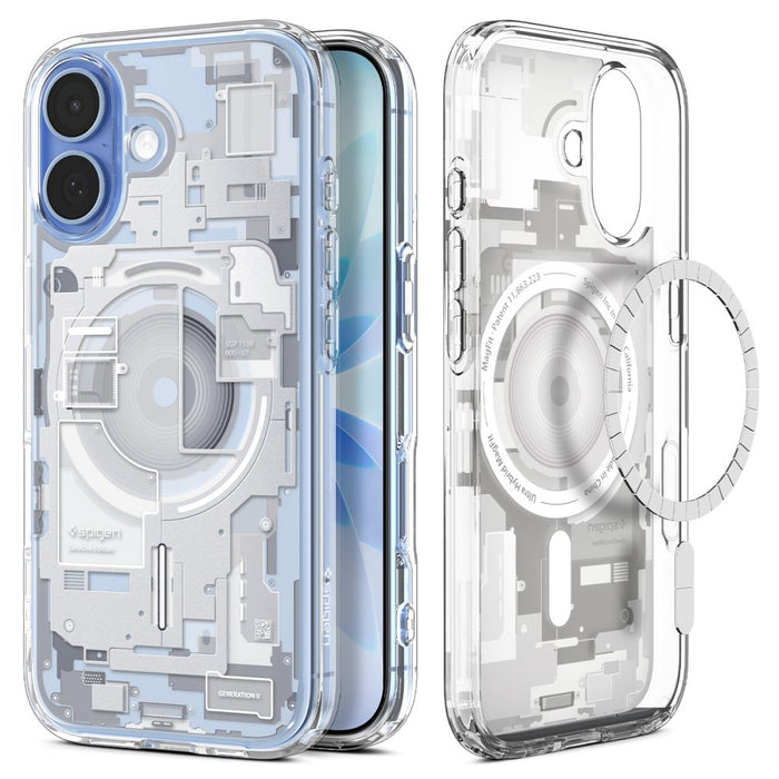 Spigen Ultra Hybrid MagSafe Case for iPhone 17 Zero One - White