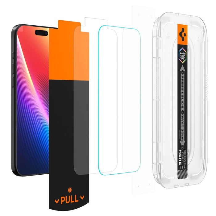 Spigen Glas.TR EZ Fit Pro Tempered Glass for iPhone 17 Air - Transparent