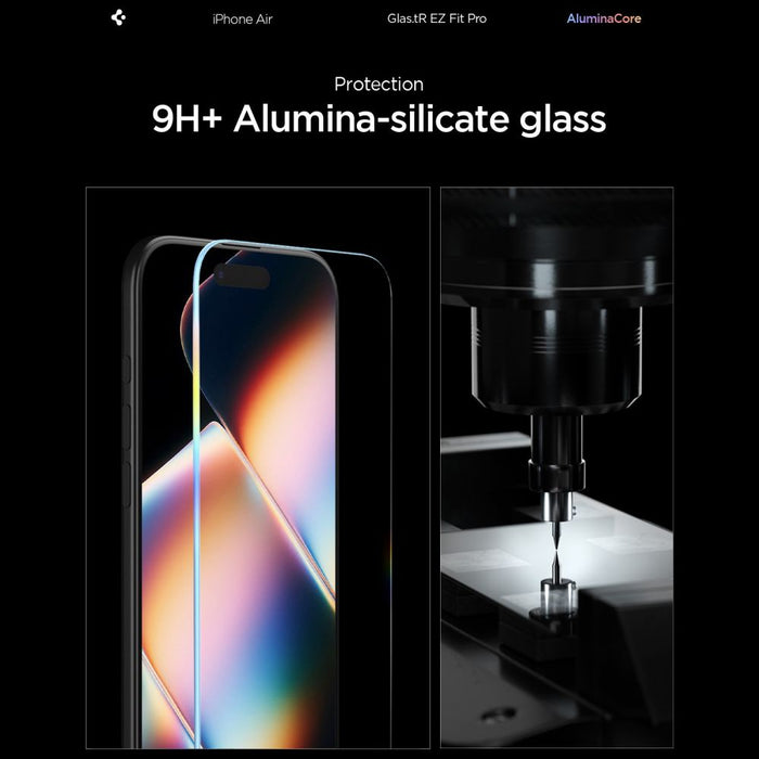 Spigen Glas.TR EZ Fit Pro Tempered Glass for iPhone 17 Air - Transparent