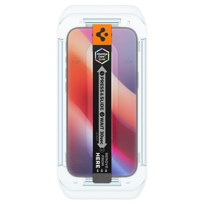 Spigen Glas.TR EZ Fit 2-pack tempered glass for iPhone 17 Air - transparent